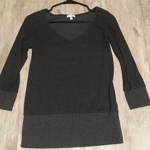 Charcoal sweater